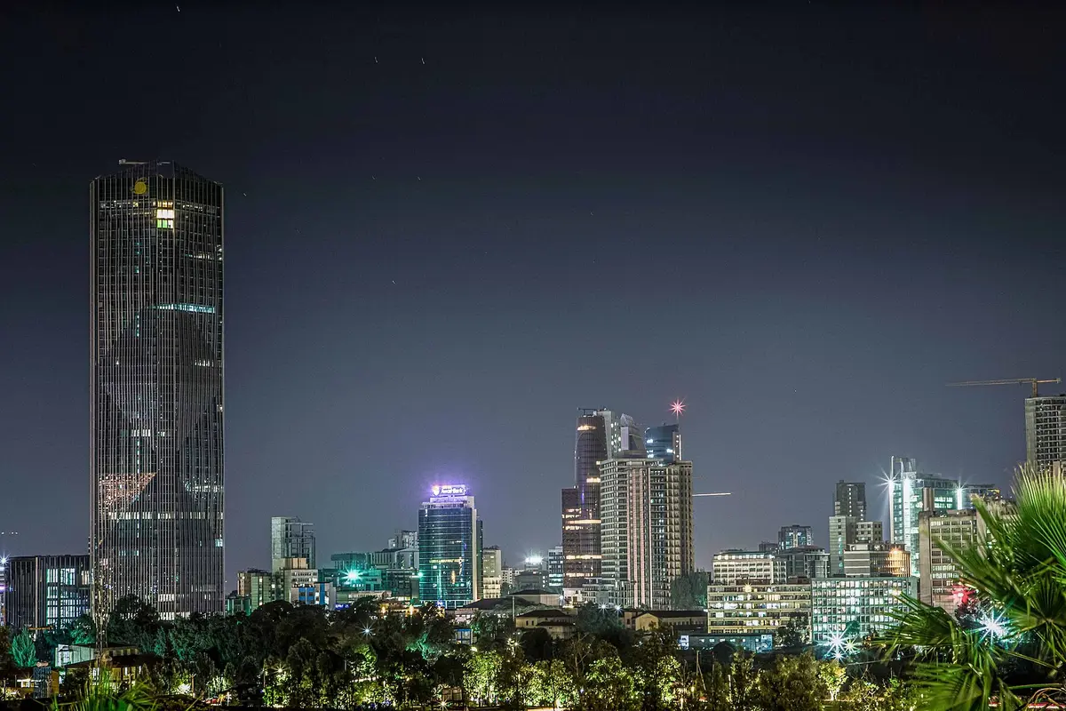 Cityscape of Addis Ababa