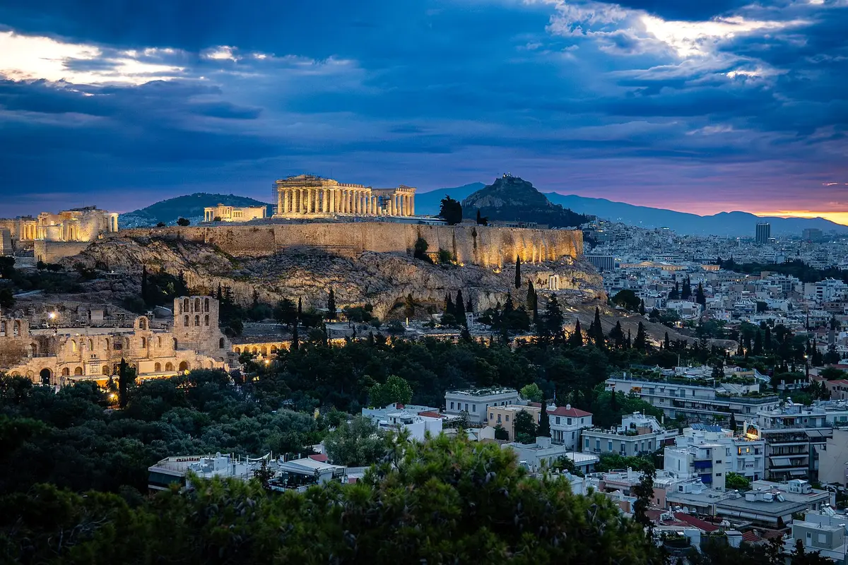 Cityscape of Athens