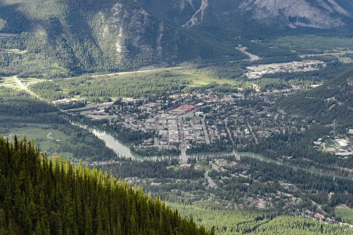 Cityscape of Banff