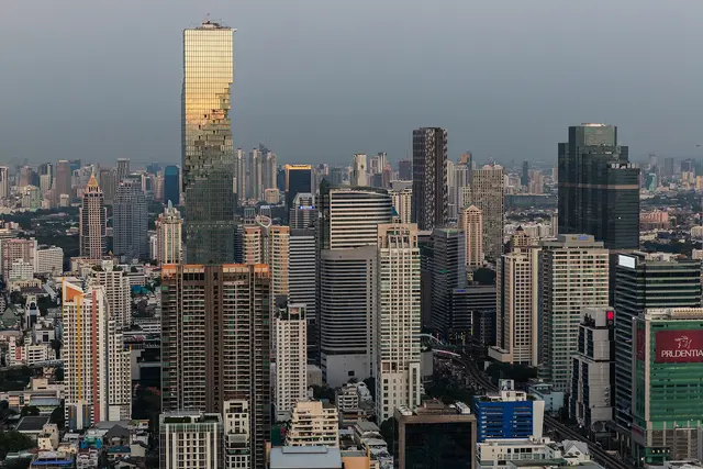 방콕 도시 풍경