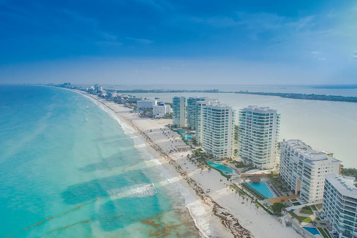 Cityscape of Cancun