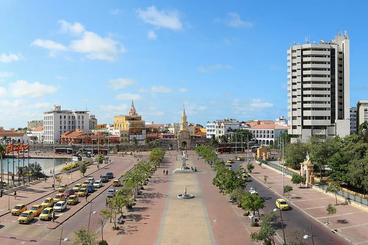 Cityscape of Cartagena