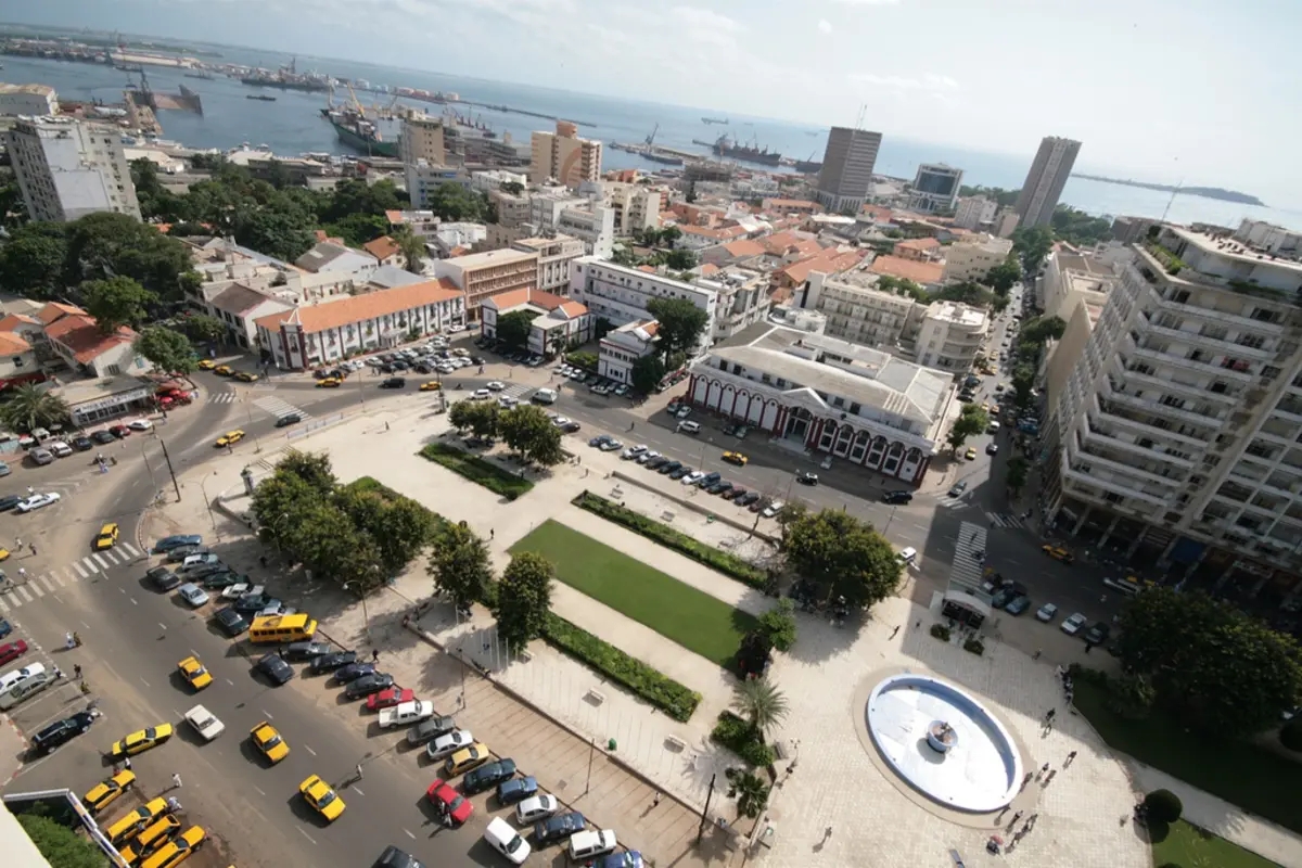 Cityscape of Dakar