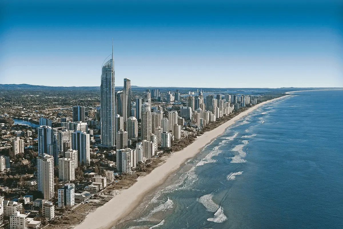 Cityscape of Gold Coast
