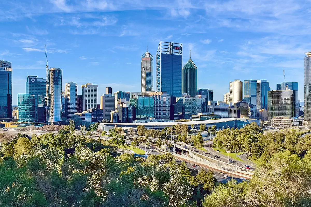 Cityscape of Perth