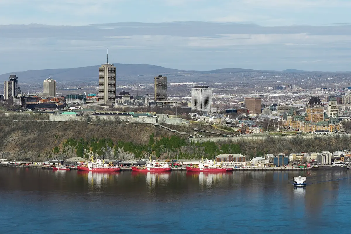 Cityscape of Quebec City