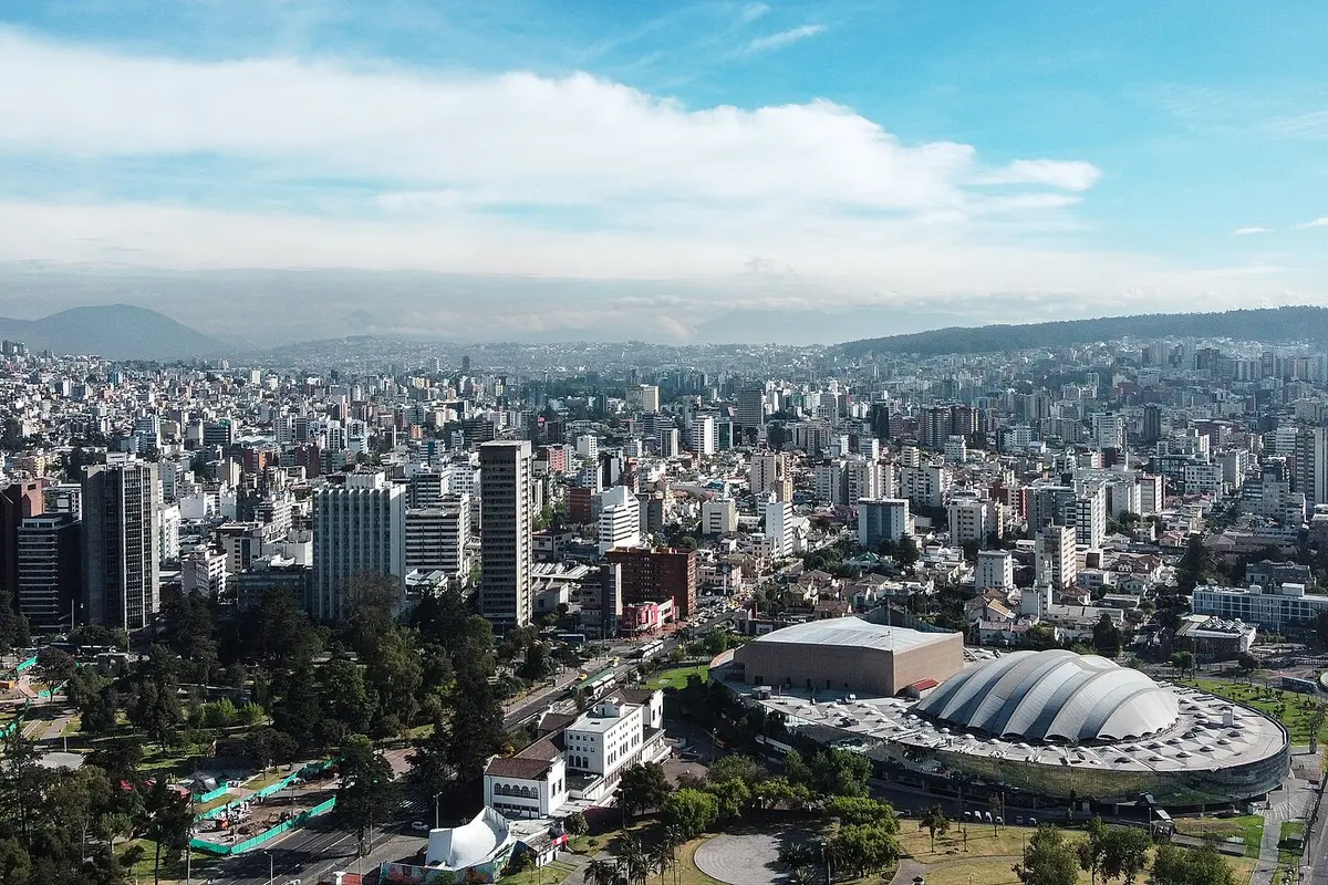 Cityscape of Quito