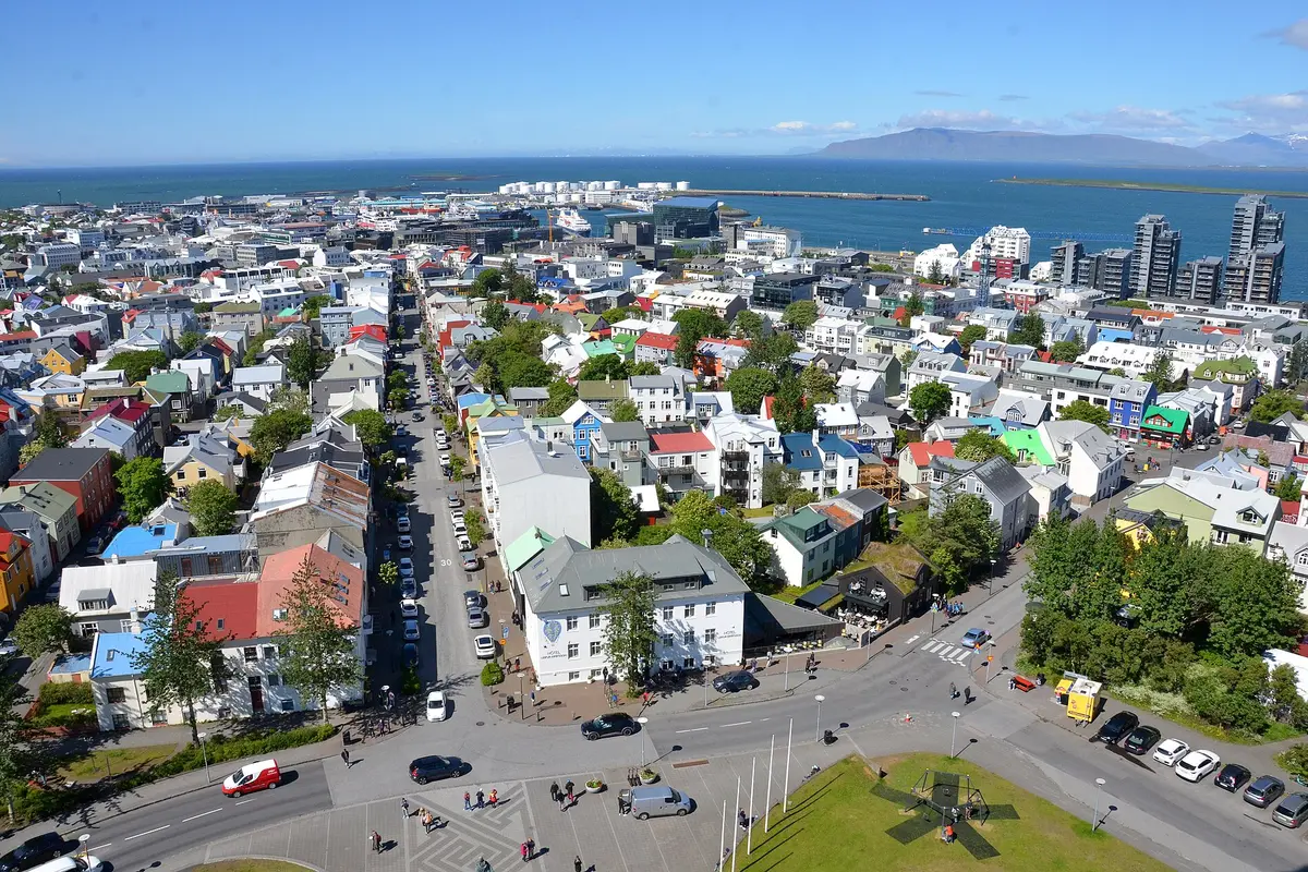 Cityscape of Reykjavik