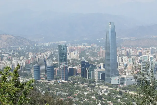 산티아고 도시 풍경