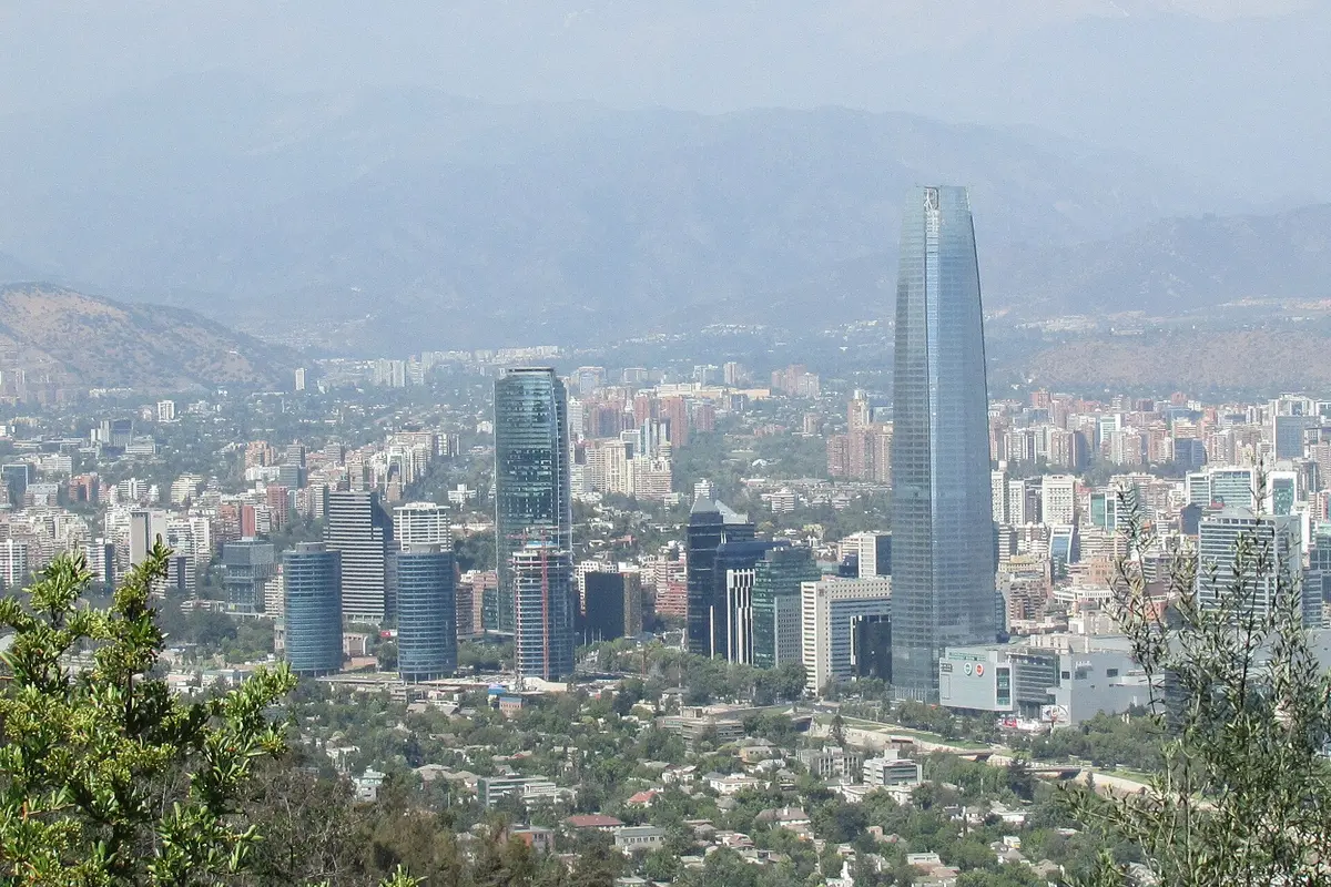 Cityscape of Santiago
