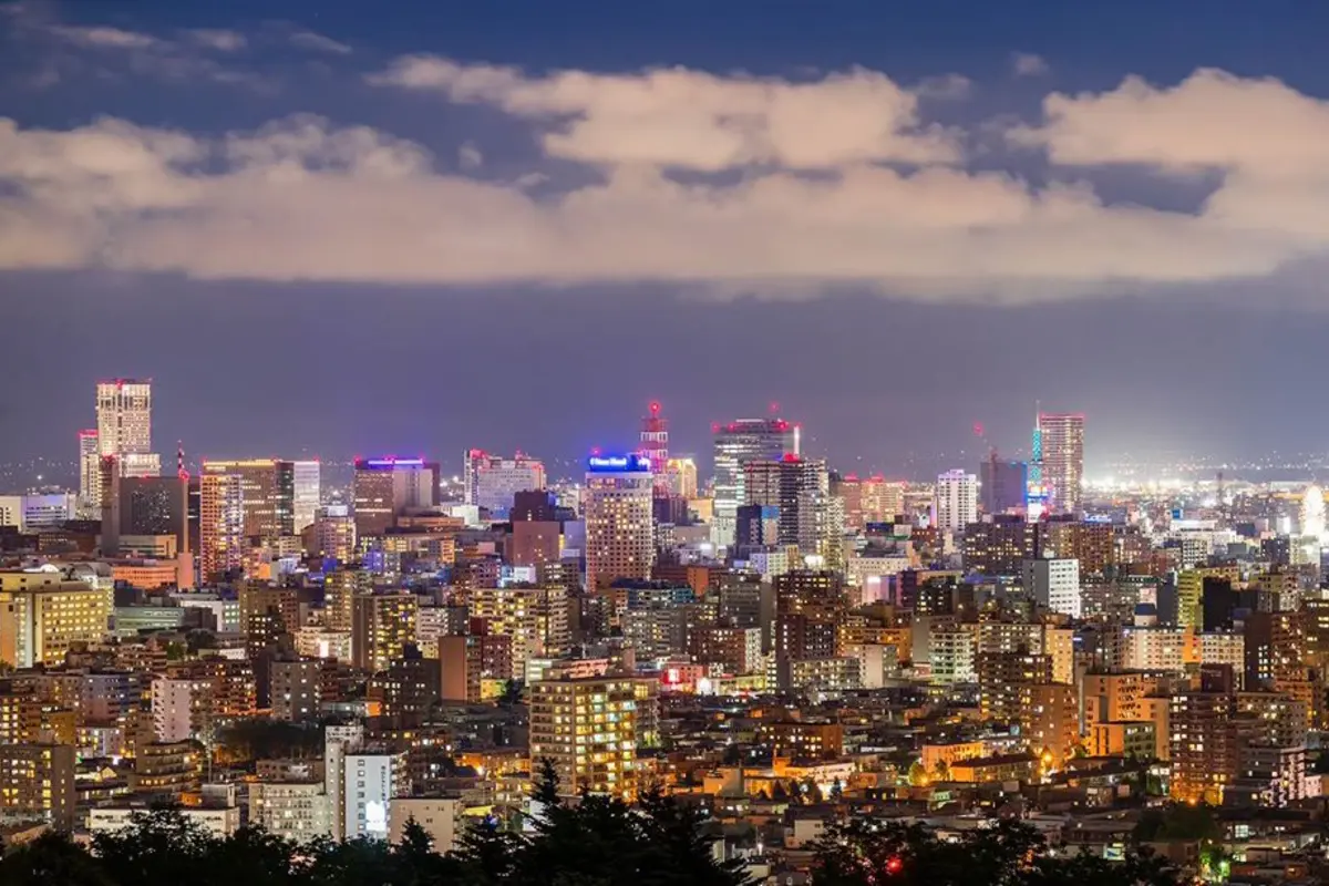 Cityscape of Sapporo