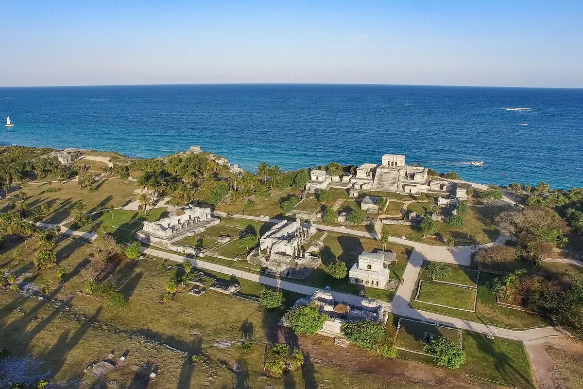 Cityscape of Tulum