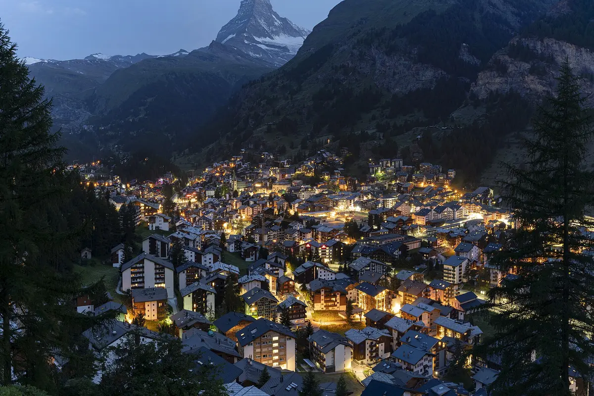 Cityscape of Zermatt